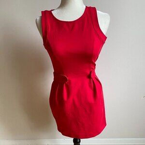 Armani Exchange Dress A/X sz 2 NWOT red